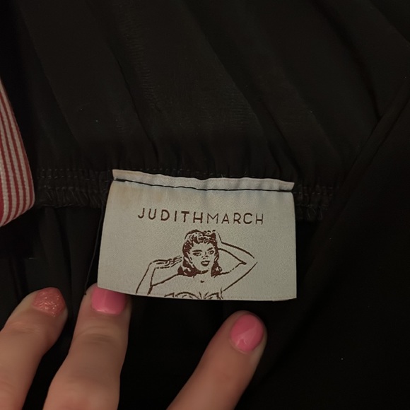 Judith March One Shoulder Bow Dress - Picture 4 of 4